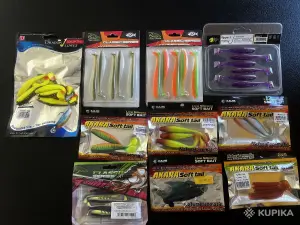 Блёсна 96 шт + силикон 770 шт + катушка + много мелочёвки