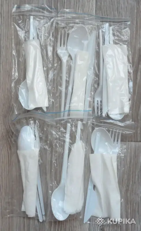 Одноразовые столовые приборы в индивидуальной упаковке - Вся Беларусь - 242253 - Доска объявлений Kupika.by - Фото 2