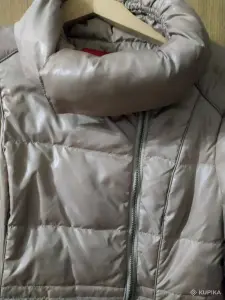 Женское удлинённое пальто MANGO (болоньевое)