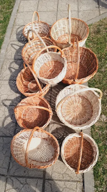 Корзины из лозы