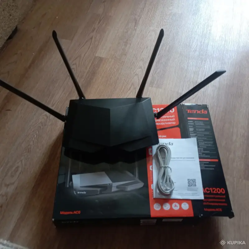 WiFi роутер (модем) Tenda AC1200 AC6 (2.4/5 ГГц) - Вся Беларусь - 245024 - Доска объявлений Kupika.by - Фото 5