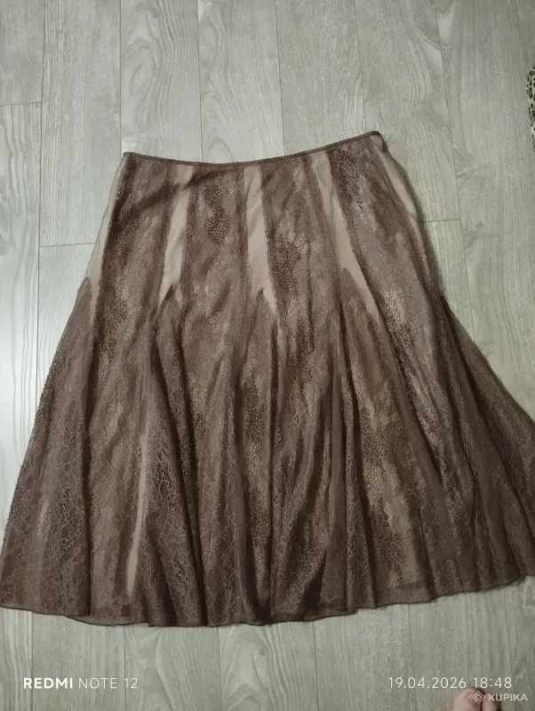 Юбка гипюровая