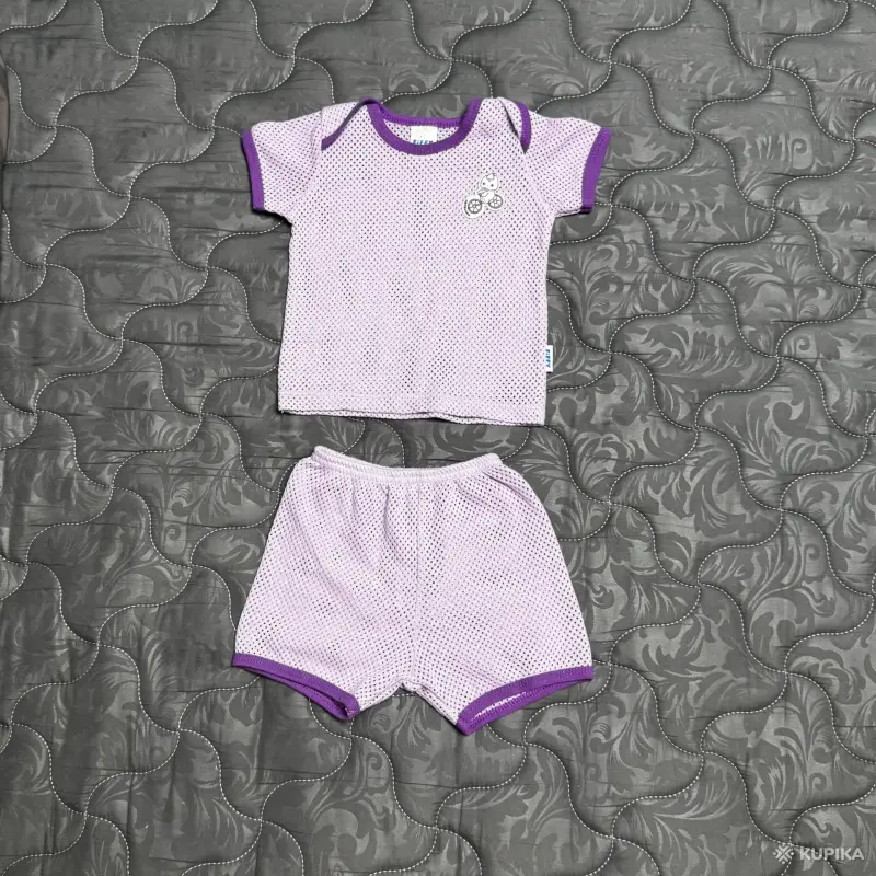 Костюмчик для девочки 6-12 месяцев