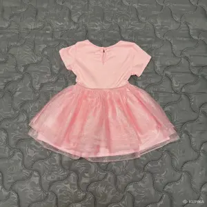 Нарядное платье с повязкой для девочки 1-2 лет