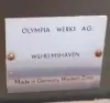 Винтажная портативная пишущая машинка Олимпия - Вся Беларусь - 247448 - Доска объявлений Kupika.by - Фото 2