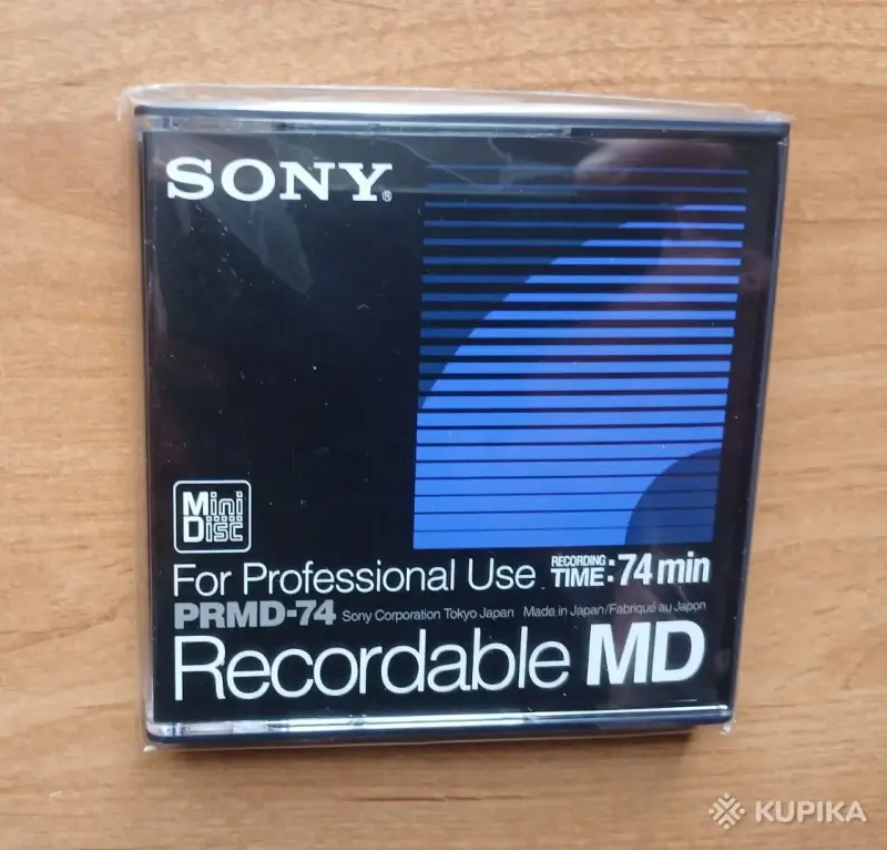 НОВЫЙ минидиск Sony PRMD 74 (в упаковке)