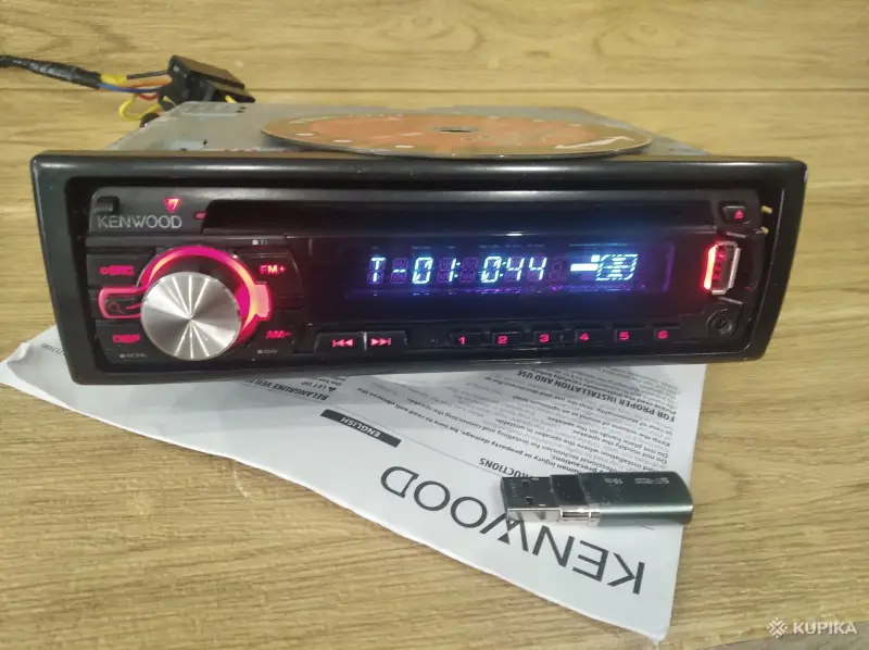 CD MP 3 USB Магнитола Kenwood