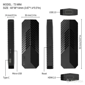 Android Смарт ТВ Stick Anatel T3 4K Exclusive. Смарт ТВ приставка. ДОСТАВКА.