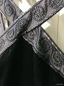 Платье бархатное в пол.