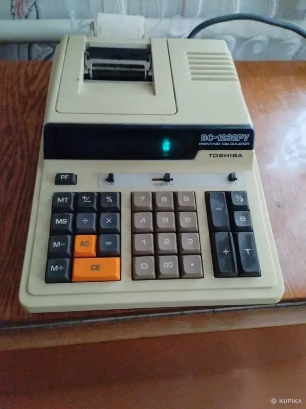 Винтажный калькулятор Toshiba - 1232 - Вся Беларусь - 247944 - Доска объявлений Kupika.by - Фото 2