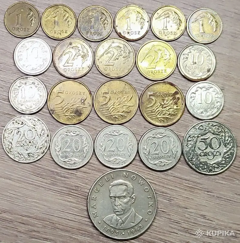Польские гроши и злотые