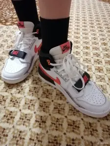 Кроссовки баскетбольные Just Don x Jordan Legacy 312 hot lava