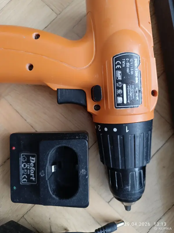 Шуруповерт Defort DCD-12N-BK Li-on 12v. - Вся Беларусь - 247292 - Доска объявлений Kupika.by - Фото 4
