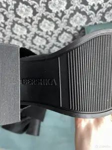 сапоги Bershka с гетрами