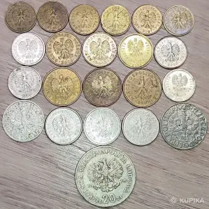 Польские гроши и злотые