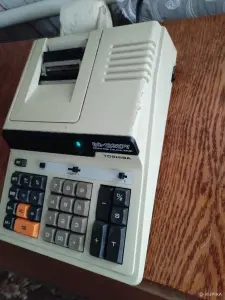 Винтажный калькулятор Toshiba - 1232