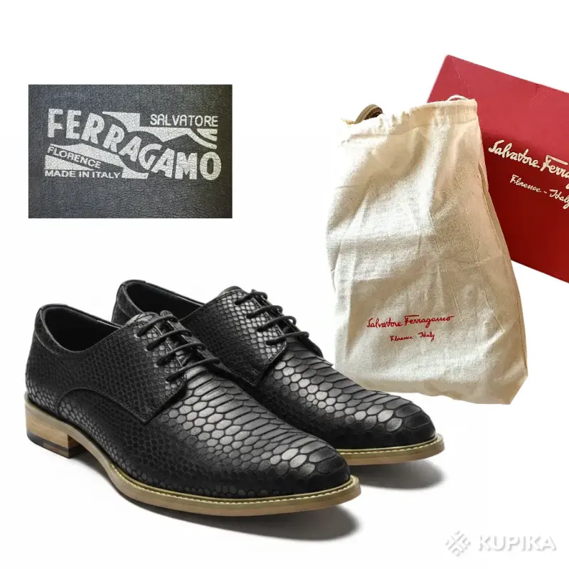 Туфли новые SALVATORE FERRAGAMO КОЖА 42