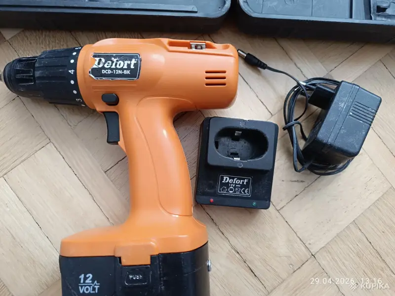 Шуруповерт Defort DCD-12N-BK Li-on 12v. - Вся Беларусь - 247292 - Доска объявлений Kupika.by - Фото 6
