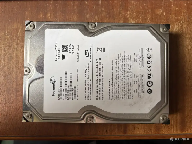 Жесткий диск Seagate Barracuda 7200.11 750Гб (ST3750330AS)