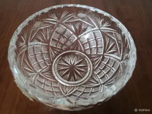 Хрустальная конфетница Bohemia Crystal