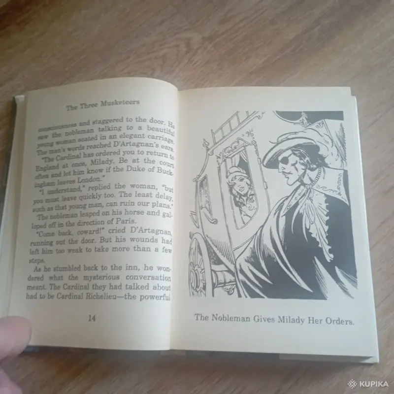 Книга Три Мушкетера (на английском, Нью-Йорк) - Вся Беларусь - 248300 - Доска объявлений Kupika.by - Фото 3