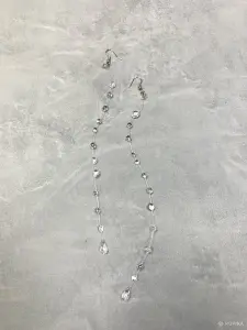 Нежные серьги из эпоксидной смолы
