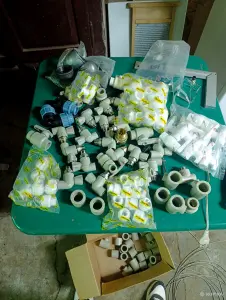 Муфты краники клипсы обратный клапан
