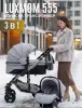 Детская коляска 3 в 1 LUXMOM 555 - Вся Беларусь - 249162 - Доска объявлений Kupika.by
