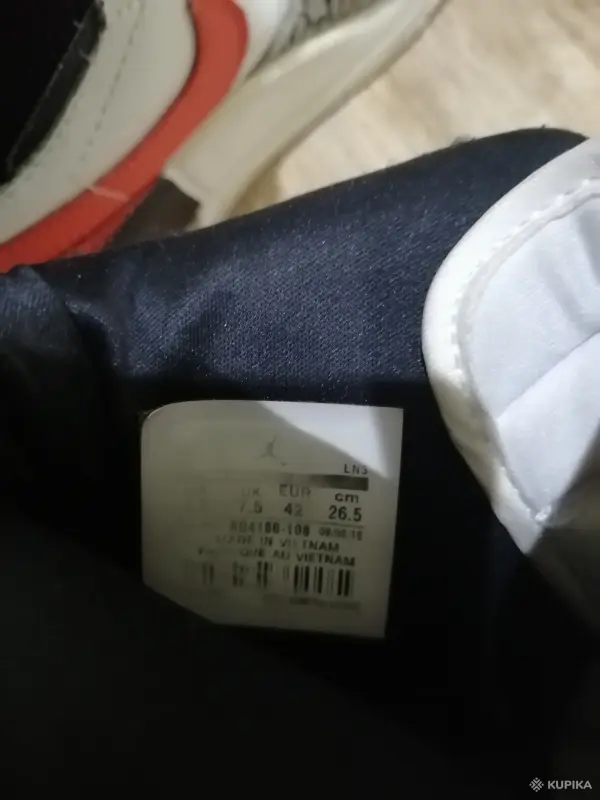 Кроссовки баскетбольные Just Don x Jordan Legacy 312 hot lava - Вся Беларусь - 248309 - Доска объявлений Kupika.by - Фото 7