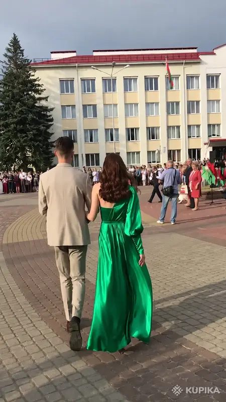 Вечернее изумрудное платье в пол на одно плечо - Вся Беларусь - 249465 - Доска объявлений Kupika.by - Фото 7