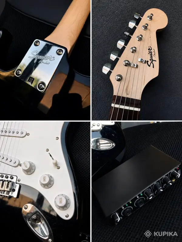 Squier by Fender Bullet Stratocaster гитара