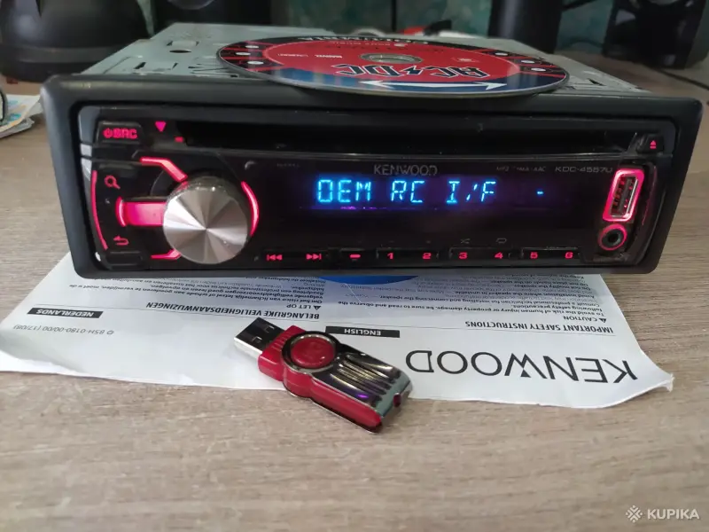 CD MP 3 USB Магнитола Kenwood