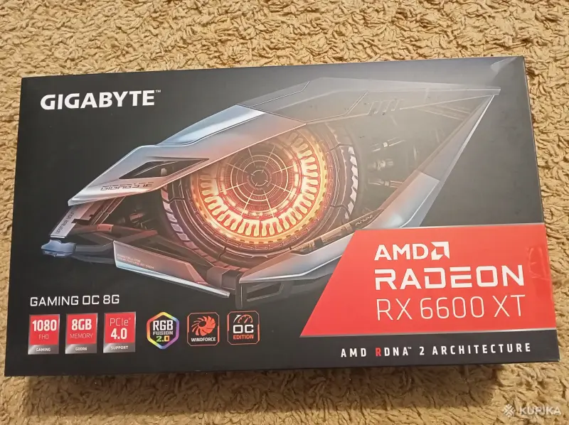 Radeon RX 6600 XT видеокарта