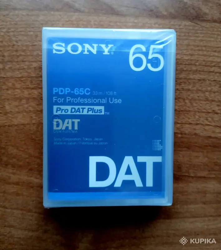 НОВАЯ аудио DAT кассета SONY PDP-65