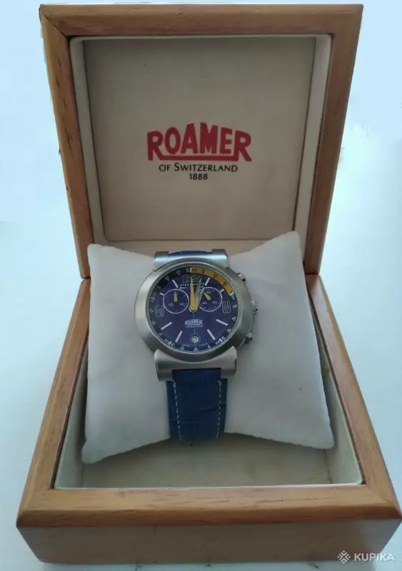 Швейцарский  хронограф  ROAMER  Power.