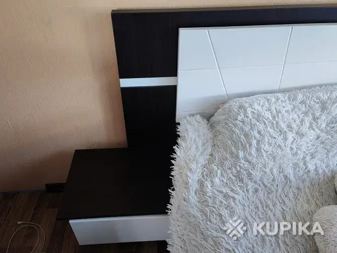 Двуспальная кровать с тумбочками и матрасом. Дешево - Вся Беларусь - 247632 - Доска объявлений Kupika.by - Фото 3