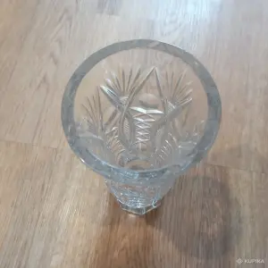 Хрустальная ваза для цветов (Чехия)