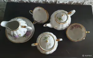 Чайный фарфоровый сервиз Дулево 'Сирень'