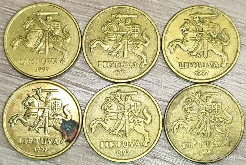 10, 20, 50 центов 1991-2008 (Centu) Литва - Вся Беларусь - 252198 - Доска объявлений Kupika.by - Фото 6