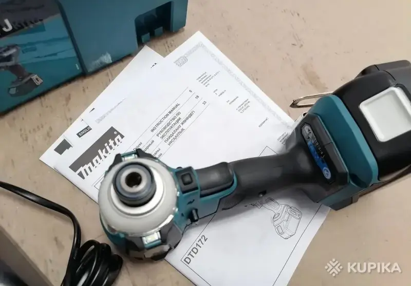 Аккумуляторный винтовёрт Makita dtd 172rtj комплект. - Вся Беларусь - 252783 - Доска объявлений Kupika.by - Фото 6