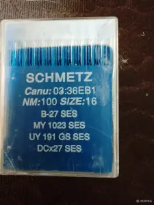 Иглы на оверлок.Schmetz, Германия.