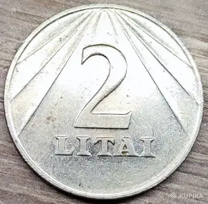 2 лита 1991 (Litai) Литва