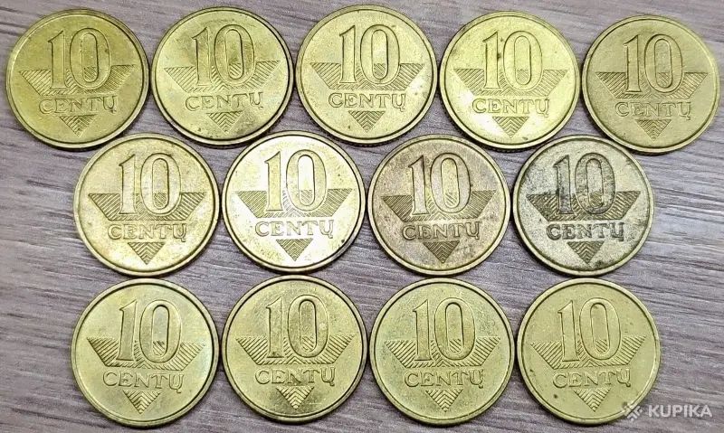 10, 20, 50 центов 1991-2008 (Centu) Литва - Вся Беларусь - 252198 - Доска объявлений Kupika.by - Фото 3