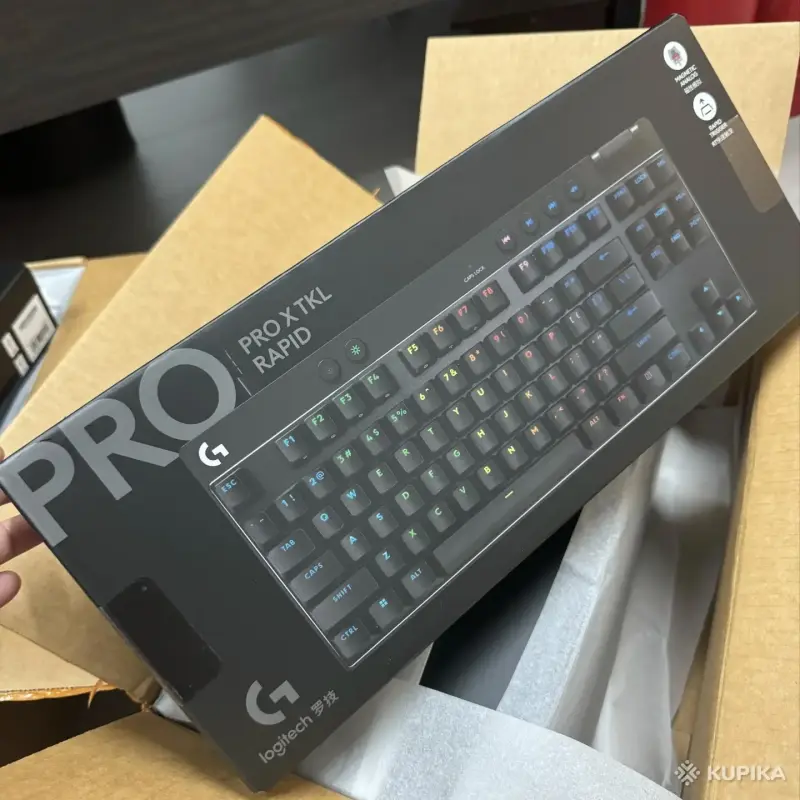 Компьютерная периферия и аксессуары - Новая Клавиатура Logitech G Pro X TKL Rapid Analog - Вся Беларусь - Фото 2 Новая Клавиатура Logitech G Pro X TKL Rapid Analog - Вся Беларусь - 251915 - Доска объявлений Kupika.by - Фото 2