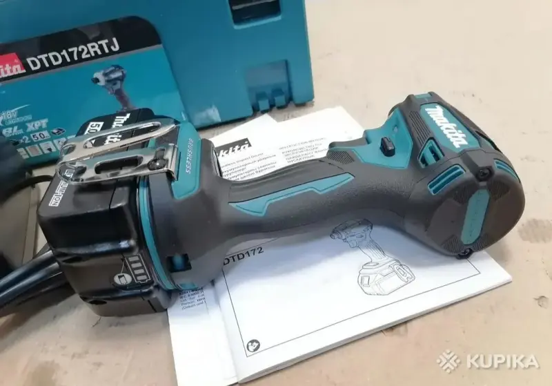 Аккумуляторный винтовёрт Makita dtd 172rtj комплект. - Вся Беларусь - 252783 - Доска объявлений Kupika.by - Фото 5
