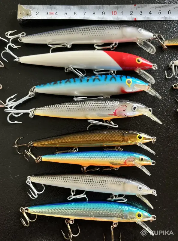 воблеры RAPALA + спиннинг + коробка - Вся Беларусь - 251994 - Доска объявлений Kupika.by - Фото 5