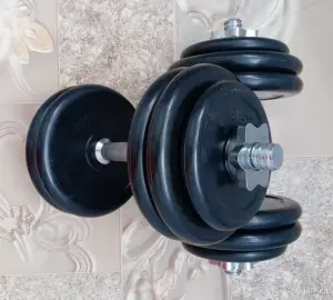 Гантели разборные по 14 кг, 2 шт.