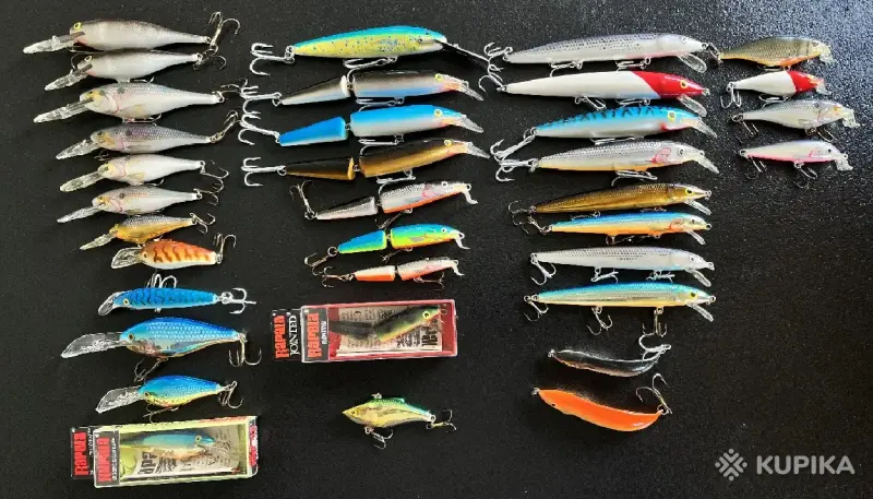воблеры RAPALA + спиннинг + коробка - Вся Беларусь - 251994 - Доска объявлений Kupika.by - Фото 2