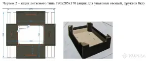 Оборудование для производства коробок для яблок