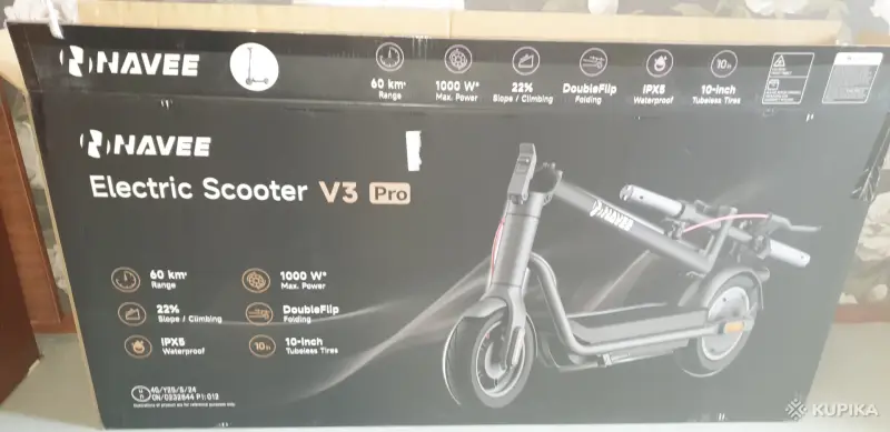 Электротранспорт - Электросамокат NAVEE V3 PRO - Вся Беларусь - Фото 9 Электросамокат NAVEE V3 PRO - Вся Беларусь - 251513 - Доска объявлений Kupika.by - Фото 9
